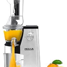 INALSA Professional Cold Press Juicer With 400 Watts Super Silent Dc Motor|82 Mm Feeding Chute|Slow Juicer With 7 Stage Spiral Auger|Whole Fruit&Vegetable Juice|Reverse Function|Bpa Free(Nutri N Vit)-image-67