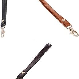 LICHTS®Genuine Leather Replacement Wrist Strap For Clutch Wristlet Purse Multicolor|Clothing, Shoes & Accessories | Womens Handbags & Bags | Handbag Accessories|1 Piece Black Wristlet Strap-image-6