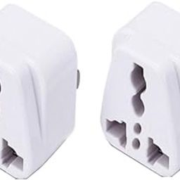 Prime deal CO3P 3-Pin Traveller Conversion Plug (White) (2)-18