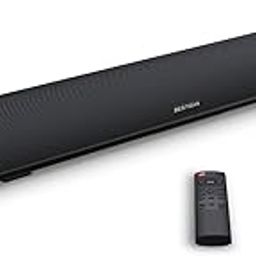 MEGACRA TV Sound Bar with Dual Bass Ports Wired and Wireless Bluetooth Home Theater System, Enhanced Bass Technology, 3-Inch Drivers, Bass Treble Adjustable, IR Learning Remote, DSP, 28 Inch-image-33