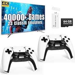 SooPii 4K 2.4G Wireless TV Game Console with Dual Controllers | Plug & Play HDMI Game Stick | Retro Video Game Console with Built-in 10000+ Classic Games for Kids & Adults | 3D Arcade Support-14