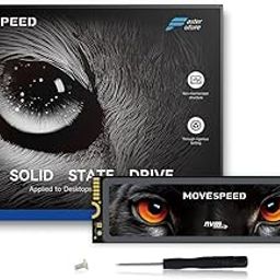 MOVE SPEED HB7450 512GB SSD for PS5 with Heatsink, PCIe 4.0 NVMe M.2 Internal Solid State Drive - Up to 7450MB/s, 3D NAND Storage Expansion Compatible with PS5, Desktops and Laptops-18