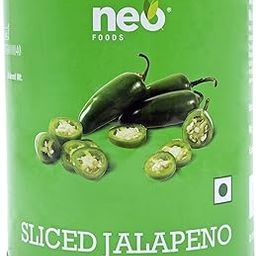 Neo Sliced Jalapeno 2.9 kg Tin I Ready-to-Eat Fibre-Rich Topping I Enjoy with Black Olive for Pizza, Pasta, Nachos and Salads l Mix in Mayo or cheese or Green Olive to make it spicy dip I 100% Vegan I Pickled Jalapeno Can I Enjoy as Filling Sandwich, Burger & Wraps I Non-GMO-image-99