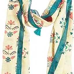 Viscose Scarf For Women|Lightweight Neck Stole/Wrap And Head Cover For Girls|Sun Protection Scarf For Women|Stylish Ladies Fashion Accessory, Female, Multicolor-82