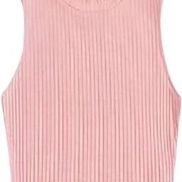 ben martin Women's High Neck Cotton Stretchable Sleeveless Tank Top-picture-11