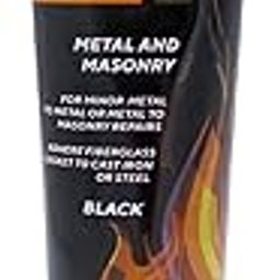 Rutland Stove Gasket Cement, 2.3-Ounce Tube, Black-image-2