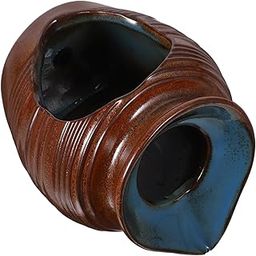 BIUDECO 1pc Ceramic Fountain Pot for Outdoor Courtyard Decor Living Room Water Feature Water Jar Circulating Waterfall for Fish Tank Aquarium Garden-image-62