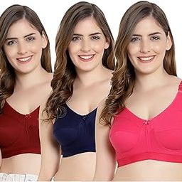 3 Piece Everyday Full Coverage Bra(Combo of 3)(Combo_3-010)-picture-44