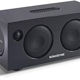 Malhar 180 Watts Handmade Wooden Wireless High Fidelity Music System with Pristine Stereo Clarity, Bluetooth, Optical, USB and Analogue Connectivity with Remote Control (Black)-27