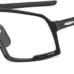 By Visions India Sports Mirrored Wraparound Sunglasses for Cycling Cricket Riding Trekking Full Coverage UV 400 Protection Abstract Unisex Sunglasses Large Size (155)-image-71