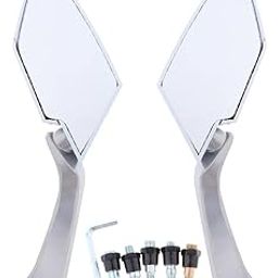 CALANDIS® Universal Motorcycle ATV Rear View Mirror Scooter for Yamaha LY149QMG White Motors | Parts & Accessories | Motorcycle Parts | Handlebars, Grips & Levers-image-89