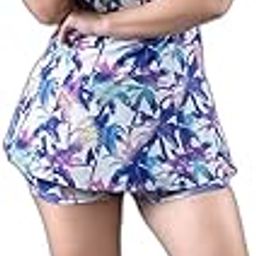 Women's Padded Swim Set with Zipper top and Boyshorts-picture-21