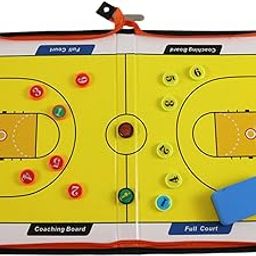 Basketball Coaching Board Clipboard Kit Training Aids|Sporting Goods | Team Sports | Basketball |Training Aids|1x Basketball Coaching Board-image-0