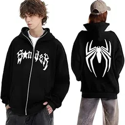 gustave Hoodie for Men Women Spider Full Zip Hoodie Y2k Jacket Hip Hop Aesthetic Graphic Hoodies Gothic Oversized Kawaii Streetwear Jacket-picture-10