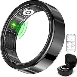 Naughtbaby FitElf 3 Pro Smart Ring—Health & Fitness Tracker for Women & Men | Monitor Heart Rate, Sleep & Blood Pressure | IP68 Waterproof | 10-Day Battery | No Subscription Needed (Black, 13)-image-36