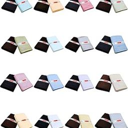 JHABAK'S Unstitched Shirt and Trouser Fabric Combo Pack of 16 - Cotton Blend Material - 2.25m Shirt Cloth - 1.20m Pant Piece-image-31