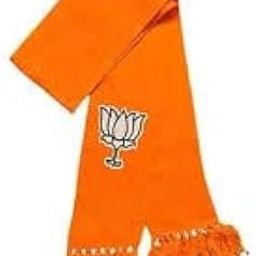 GIRLYZ ATTIRE BJP Body Flag Skarf/Patka/BJP Dupatta Flag Woven Men & Women Muffler (Cotton)-image-32