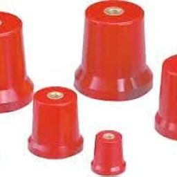 Panewaj Conical DMC Electrical Insulator, Red, for Lightning Arrester and Earthing, GI/Copper Strip (Size 30x8, Pack of 10)-picture-10