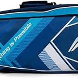 Li-Ning Hustler Badminton Kit Bag (Navy/Turquoise Blue)-18