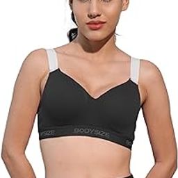 Women's High-Comfort Supportive Yoga Sports Bra with Wide Adjustable Straps, Padded, Soft Cotton Lycra, 4-Way Stretch, Wire-Free-image-23