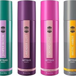 AJMAL ARTISAN -JUNIPER BLOOM & LAVENDER LUST & ORCHID LOVE & MYSTIC AMBER DEODORANT PERFUME 150ML LONGLASTING SPRAY GIFT FOR MEN AND WOMEN ONLINE EXCLUSIVE-image-7