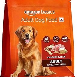 Amazon Basics Dry Dog Food | 1 Kg Trial Pack| Chicken & Rice | with Real Chicken Meat | Kibble for Adult Dogs | Packed with Protein | Suitable for All Breeds-34