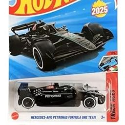 ANVIT HW's Mercedes-AMG Petronas Formula One Team Die-Cast Car, 1:64 Scale, Track Aces Collection, Ages 3+, Multicolor Rare Edition-17