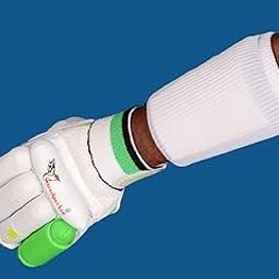 WOODPECKER Arm Guard Batting Arm Guard Adult Size Elbow Guard for Cricket (Pack of 1) (Color White | Size 6 Inch)-image-53