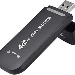 ARVOX 4G/5G LTE Wireless USB Dongle with All Sim Card Network Support| Single Band Plug & Play Data Card Stick with Up to 150Mbps WiFi Hotspot| High Performance Black-1