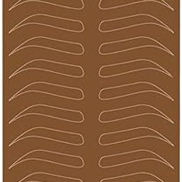 TTS Tattoo Silicon Thick Dark Brown Practice Skin Eyebrow And Lip Double Sided Tattoo Skin For Permanent Tattoo & Permanent Make Up Microblading Practice (1)-image-39