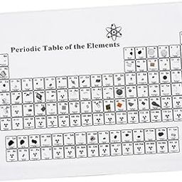 Lyla Periodic Table with Real Samples Periodic Table Display for Desktop Learning-29