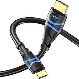 BlueRigger High Speed Mini HDMI(NOT Micro) to HDMI cable with Ethernet (6 Feet / 1.8 Meters)-1