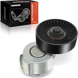 A-Premium Serpentine Belt Tensioner with Pulley Compatible with Chrysler Town & Country Imperial Dodge Caravan Grand Caravan Plymouth Voyager-image-61