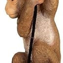 Porcelain The Mls Monkey Climbing Rope Decor (Animal Statue, Hanging Decor, Multicolor)-image-37