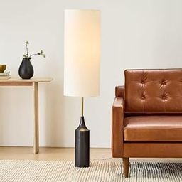 Decor Floor Lamp for Living Room Corner, Standing Light with Fabric Shade, Home Decor, Night Lamp for Bedroom (Black)-picture-23
