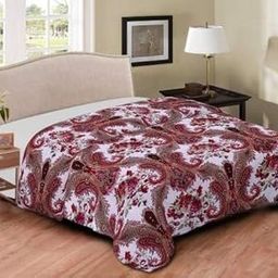 TIQH Summer Special Anti Pilling Cool Touch Series Poly Cotton Ac Blanket/Dohar (Double Bed) (Multi 11)-9