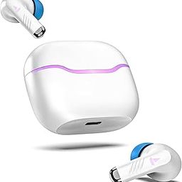 boAt Immortal 125 TWS in-Ear Earbuds w/up to 40 hrs Playtime, Quad Mics with ENx Tech, Beast Mode with 40 ms Super Low Latency, ASAP Charge, IPX4 Resistance, RGB LED Lights, BT v5.3(White Sabre)-image-19