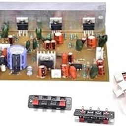 ESPtronics 4.1 Home Theater Amplifier Board kit Circuit with Bass Boost and Treble Support TDA2030 Based with Connecting Wires-28