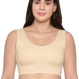 Women's Nylon Spandex Soft Padded Breezeology Bra (B-256)-image-22