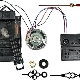 MERISHOPP Pendulum Clock Movement DIY Replacement Chime Music Box Style B Hands-19