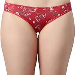P165 Cotton Low Waist Medium Coverage Made with Premium Eco-Friendly Light and Smooth Silky Fabric Bikini Panty for Women-image-94