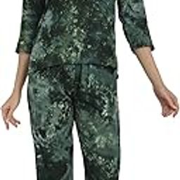 Tie & Dye Printed Cotton Co-Ord Set Beachwear Cover Up Set for Women & Teen-21