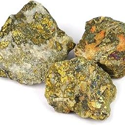 Natural Chalcopyrite Rough Stone Chalcopyrite Raw Stone Crystal Rough Stones for Reiki Healing and Crystal Healing Stones Pack of 200 Gram (Color : Golden)-picture-29