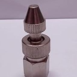 Pool Fountain Brass Adjustable Multi Direction Ball Joint Jet Nozzle with Water Sprinkler Spray Head (Hole 1 mm, Size 1/4") - Pack of (5)-92