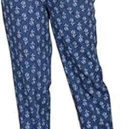 Roman Silk Purple Gold foil Print Festival Wear Pant for Women-image-27