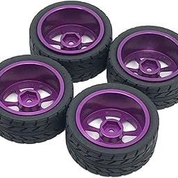 ATORSE Rc Tires for Wl Toys 144001 1/14 1/18 Rc Hobby Car DIY Parts Accessories Tyres-80