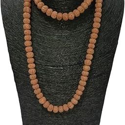 Generic 7 Mukhi Rudraksha Mala 108 Beads Original Certified | Men And Women | Rudraksha Mala | By Shree Rudraksham (Bead Size 9Mm) - Brown-image-88