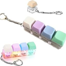 2 Pcs Fidget Toys,Stress Relief Gadgets Fidget Toys for Kids Satisfying Gadgets Toys Interesting Keyboard Toys Pocket Sized Toys Keyboard Toys for Stress Relief and Focus-image-13