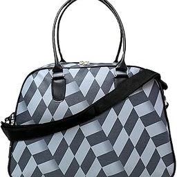 Canvas Duffle Travel Bag for Men and Women, Luggage Travelling Bags for Women, Stylish Duffel Cabin Size Air Bag (Litter Sky Blue)-image-46