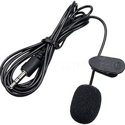 NECTAK Pack of 2 Black 3.5mm Clip Mini Plastic and Metal Mic Microphone for Voice Chat, Video Conferencing & Recording-picture-31